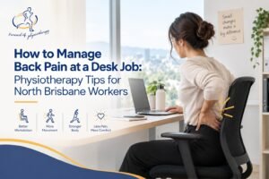 back pain at a desk job